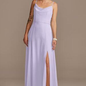 David's Bridal Iris Bridesmaid Dress